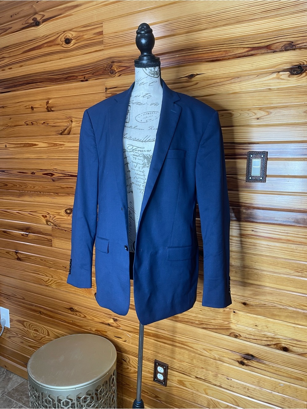 Ralph Lauren Deep Navy Men's Sport Coat - Single-Breasted Blazer